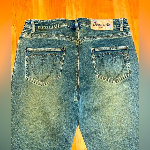 NWOT 90s Betsey Johnson - Betseyville Jeans - Size 10 - Picture 5 of 8